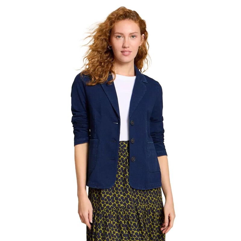 White Stuff Olivia Cotton Jersey Blazer image number 0